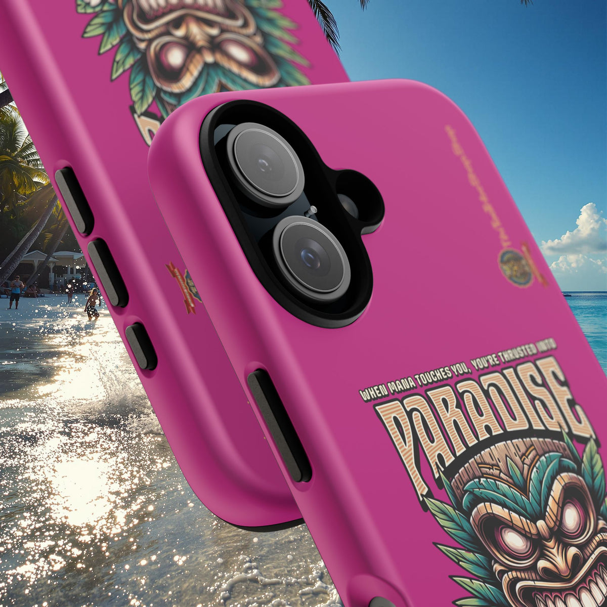Bora Bora – Coque Antichoc Premium Tiki Élégance