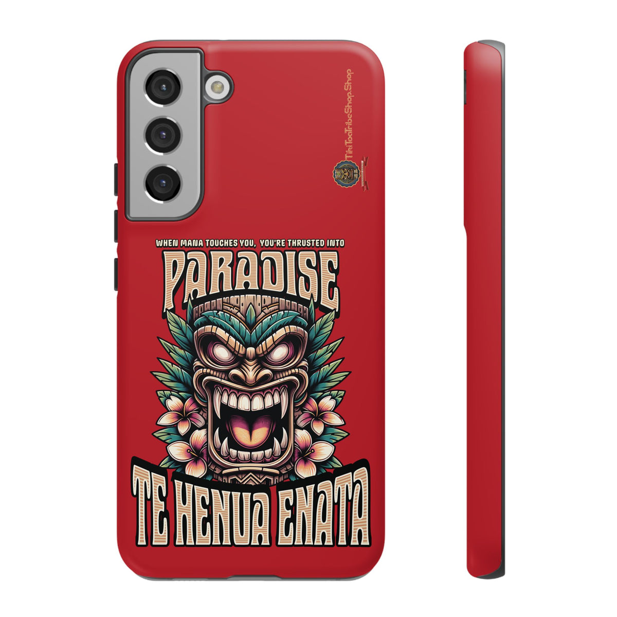 Te Henua Enata â Coque Antichoc Tiki Ancestral & Puissant