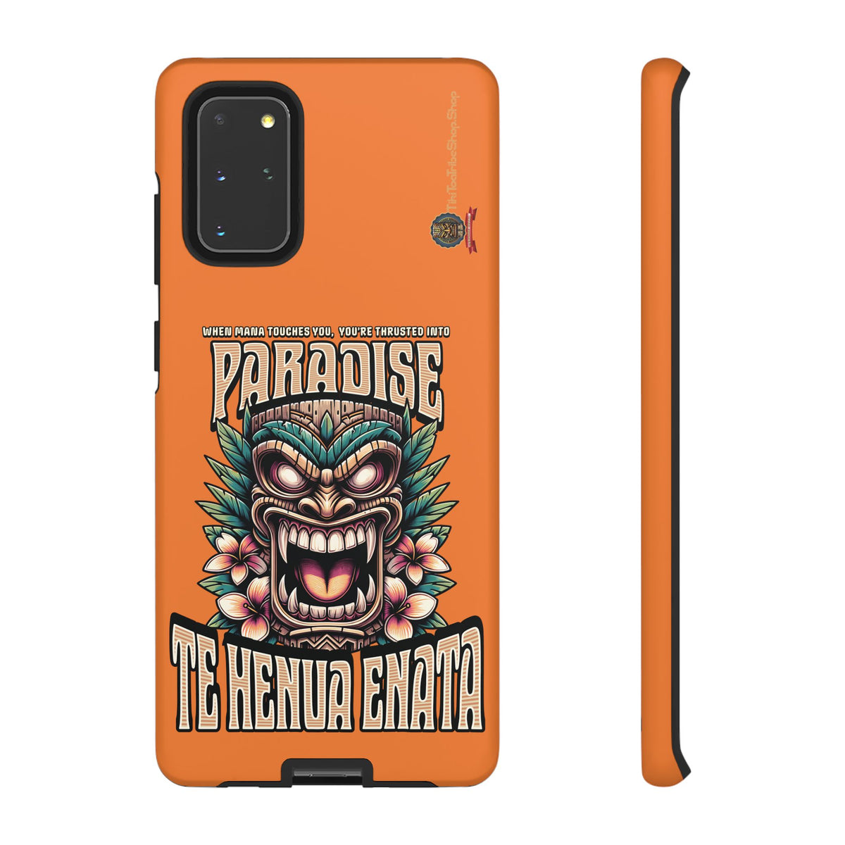 Te Henua Enata â Coque Antichoc Tiki Ancestral & Puissant