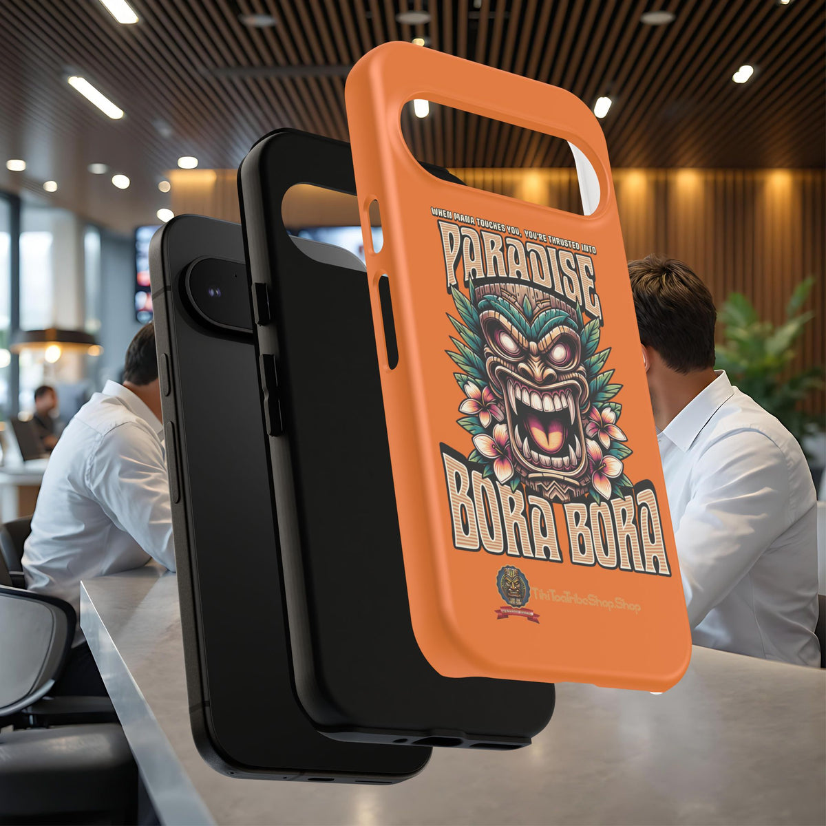 Bora Bora – Coque Antichoc Premium Tiki Élégance