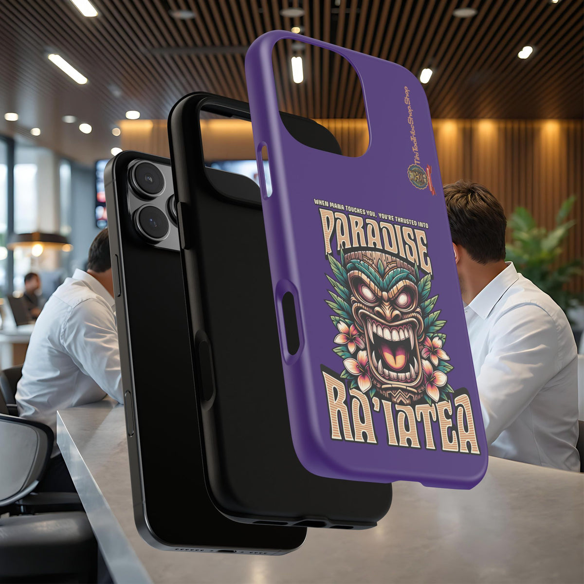 Ra’iatea – Coque Tiki Tribal de Protection Premium