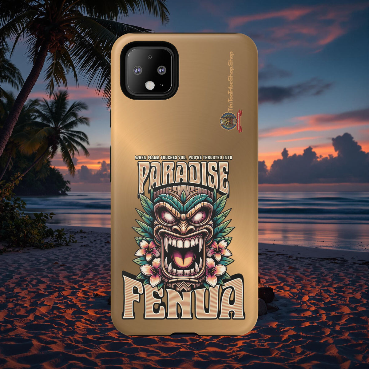 Fenua Guardian – Polynesian Art Shockproof Case