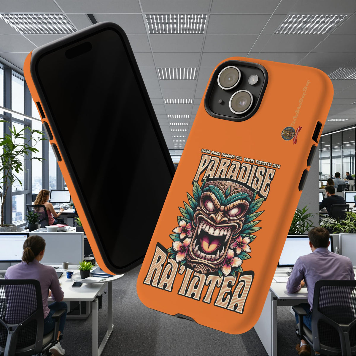 Ra’iatea – Coque Tiki Tribal de Protection Premium