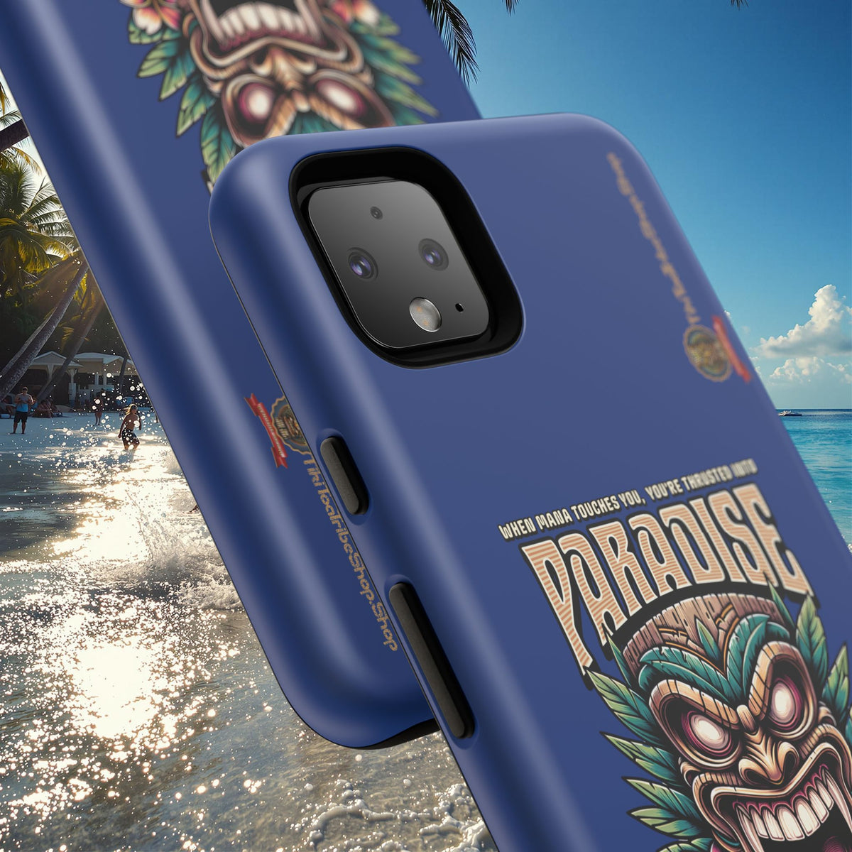 Te Henua Enata â Coque Antichoc Tiki Ancestral & Puissant