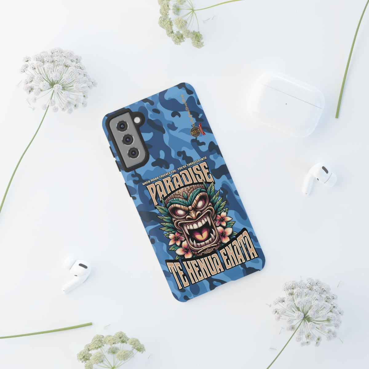 Te Henua Enata â Coque Antichoc Tiki Ancestral & Puissant