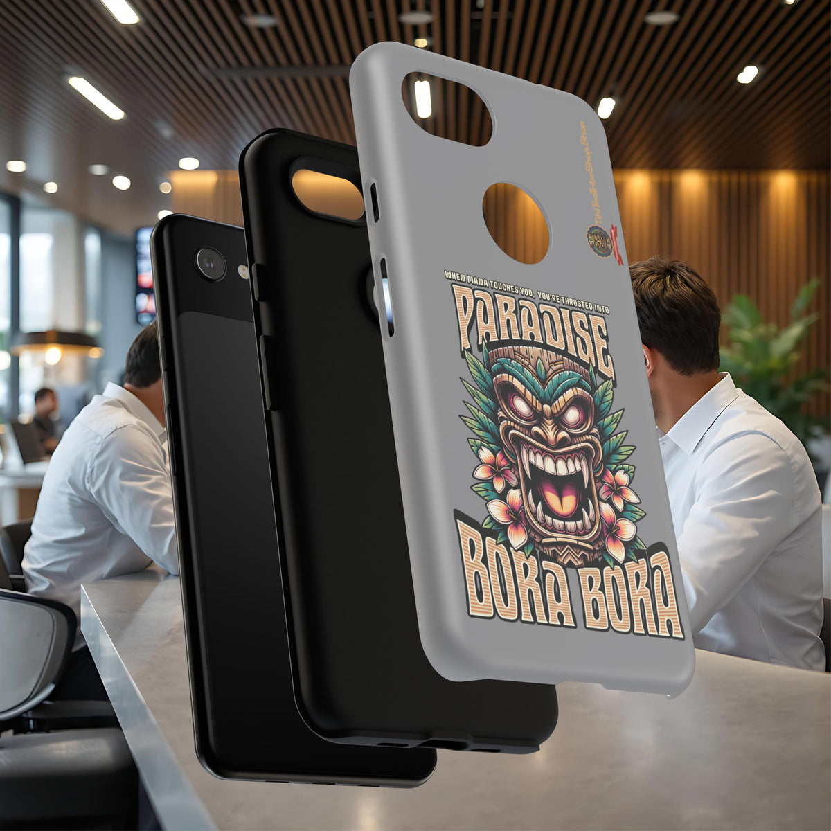 Bora Bora – Coque Antichoc Premium Tiki Élégance