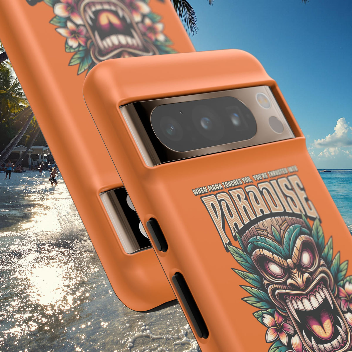 Te Henua Enata â Coque Antichoc Tiki Ancestral & Puissant