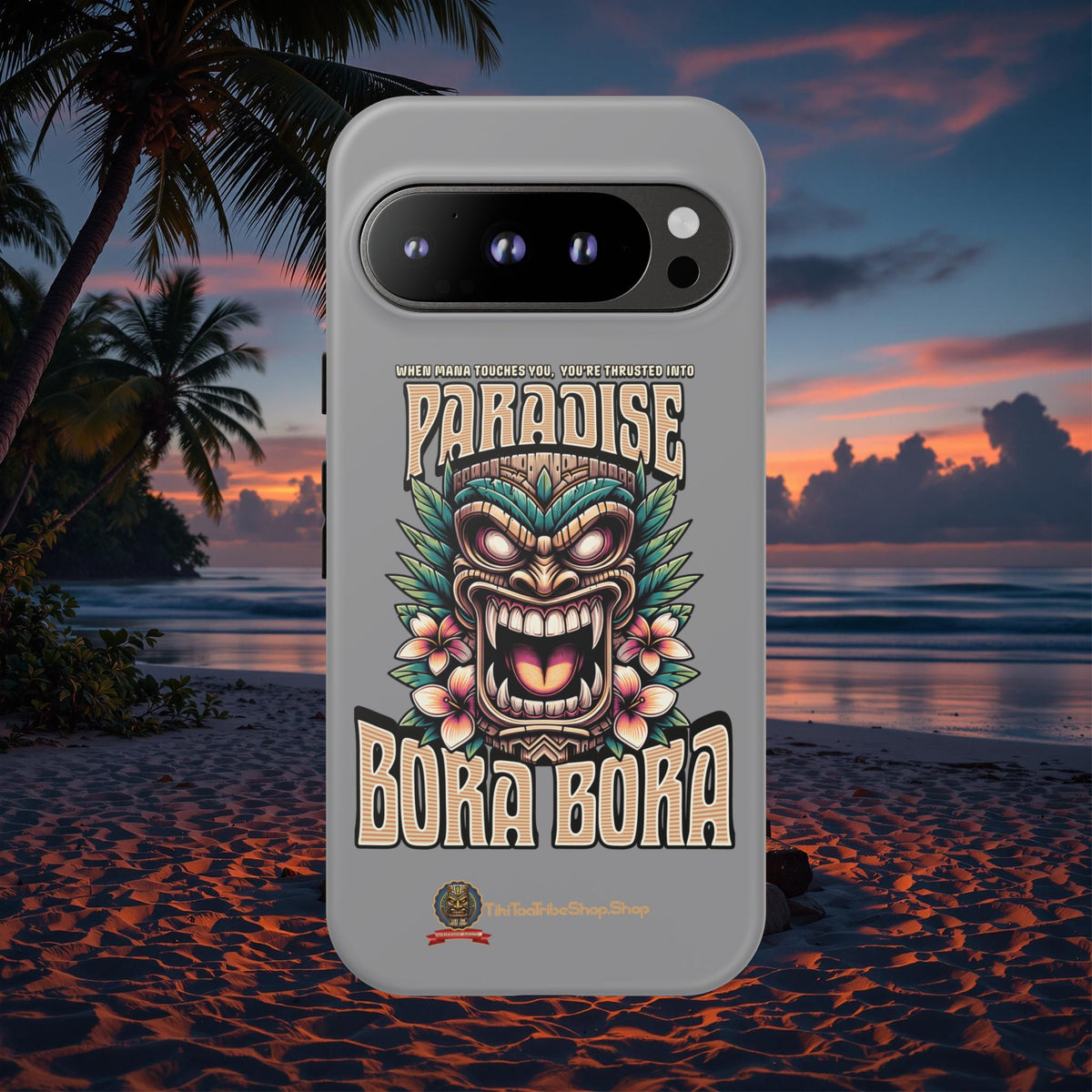 Bora Bora – Coque Antichoc Premium Tiki Élégance