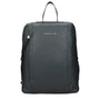 PIQUADRO : Sac à Dos Business en Cuir Vintage Vert
