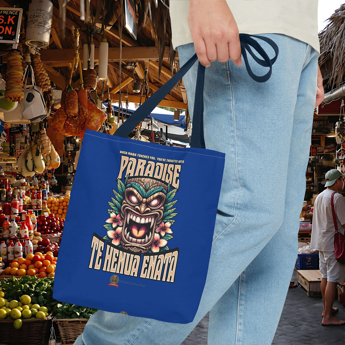 TE HENUA ENATA PARADISE Tote Bag