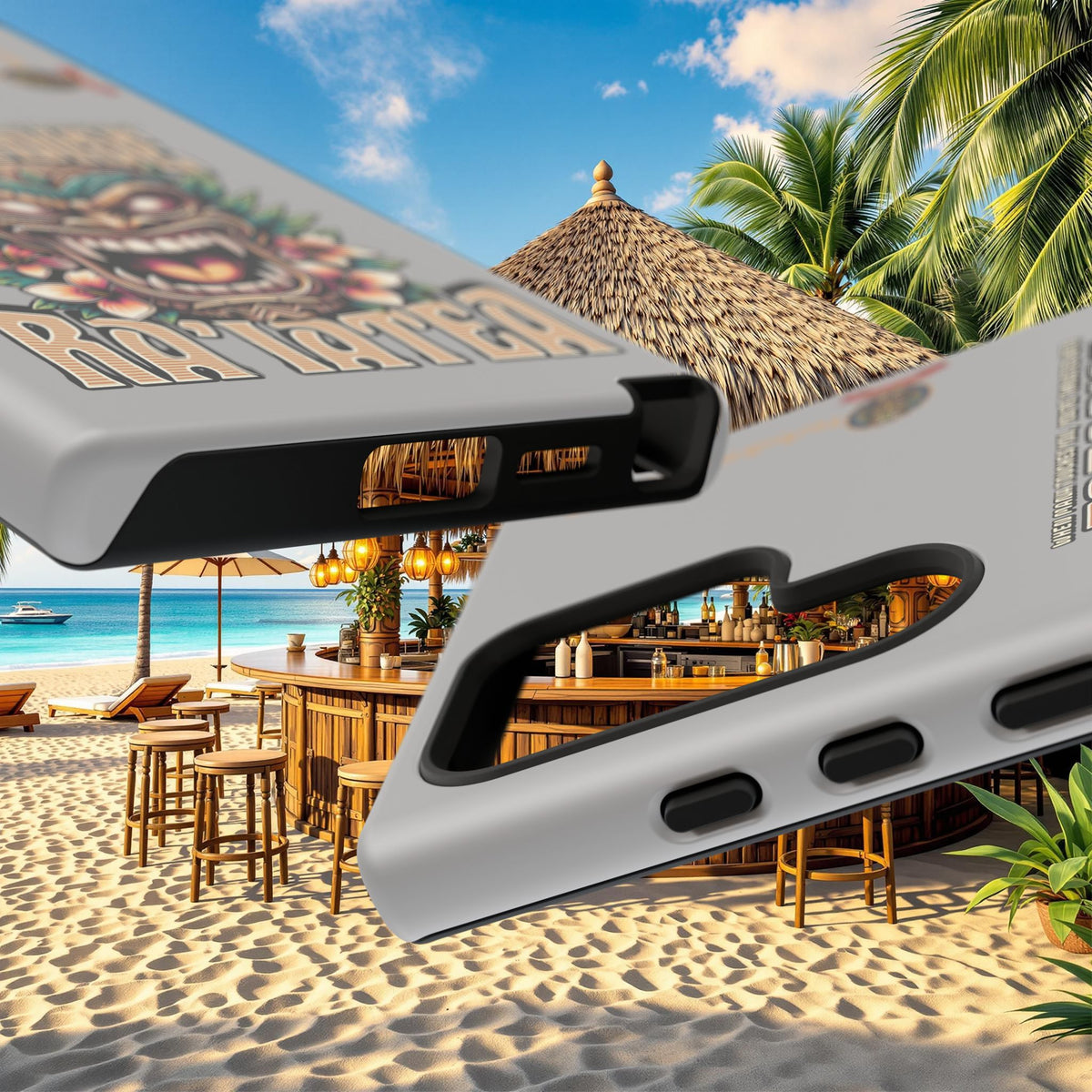 Ra’iatea – Coque Tiki Tribal de Protection Premium