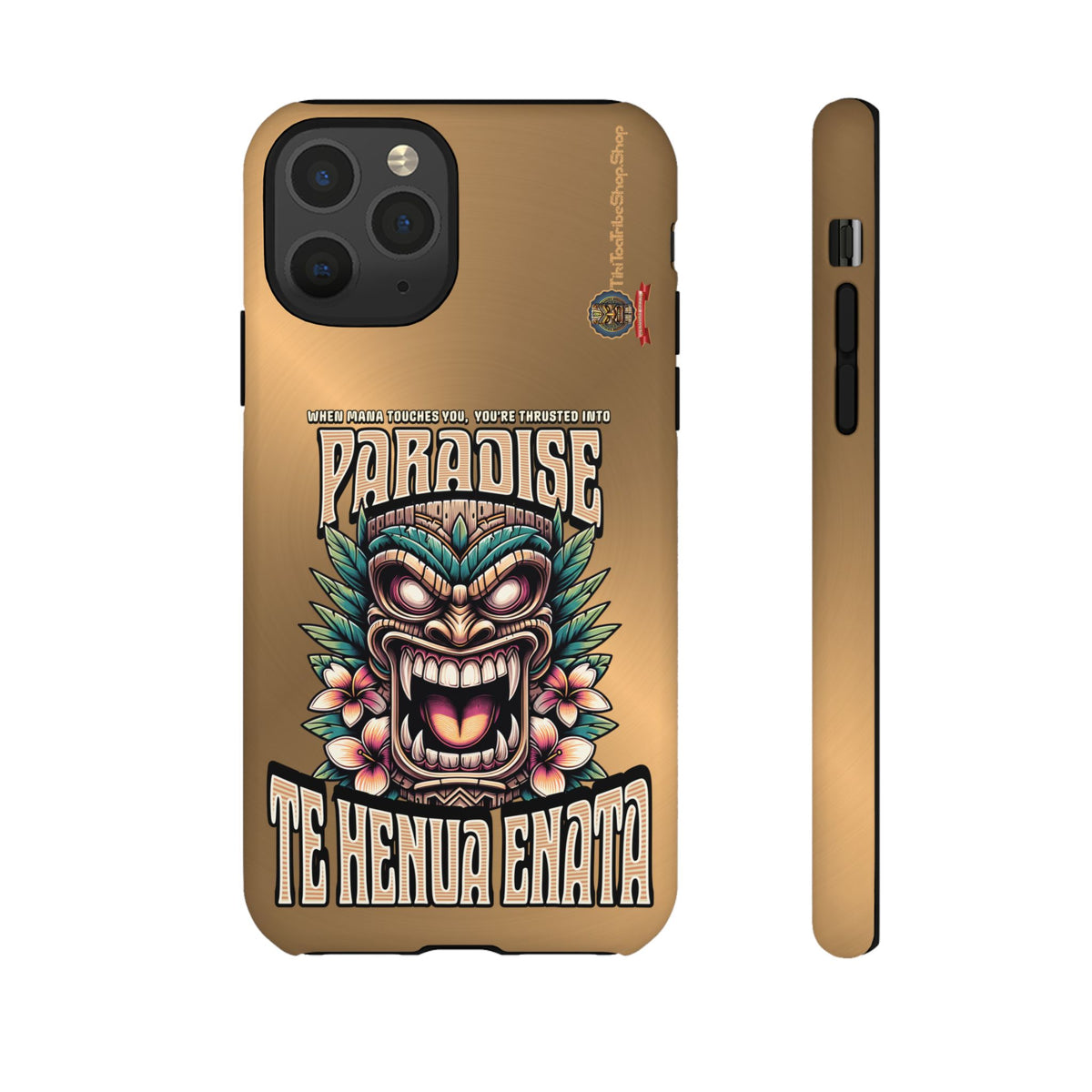 Te Henua Enata â Coque Antichoc Tiki Ancestral & Puissant