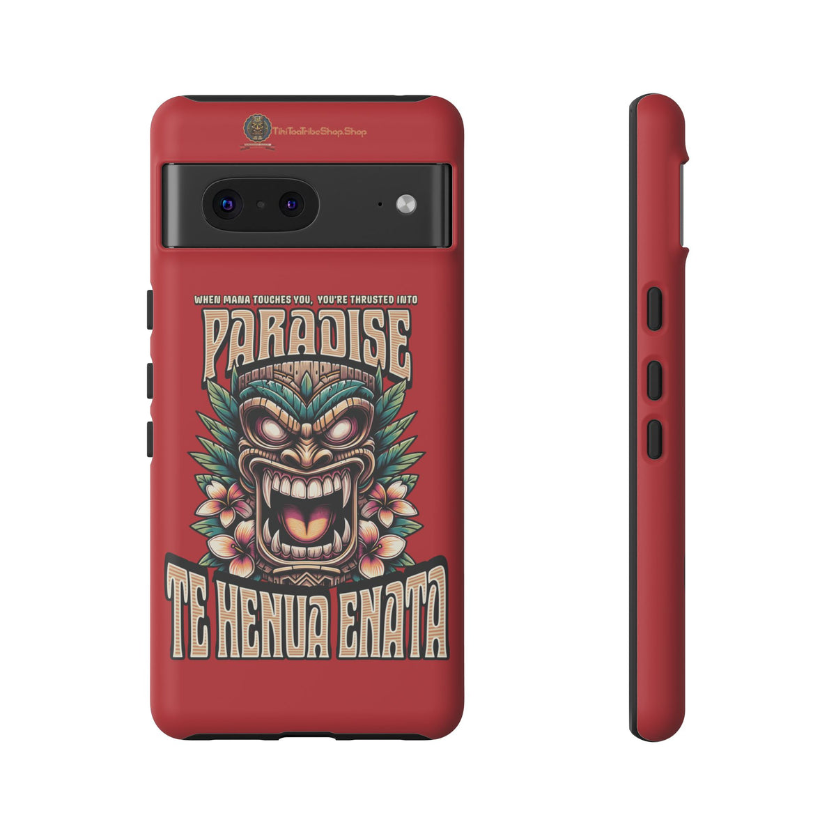 Te Henua Enata â Coque Antichoc Tiki Ancestral & Puissant