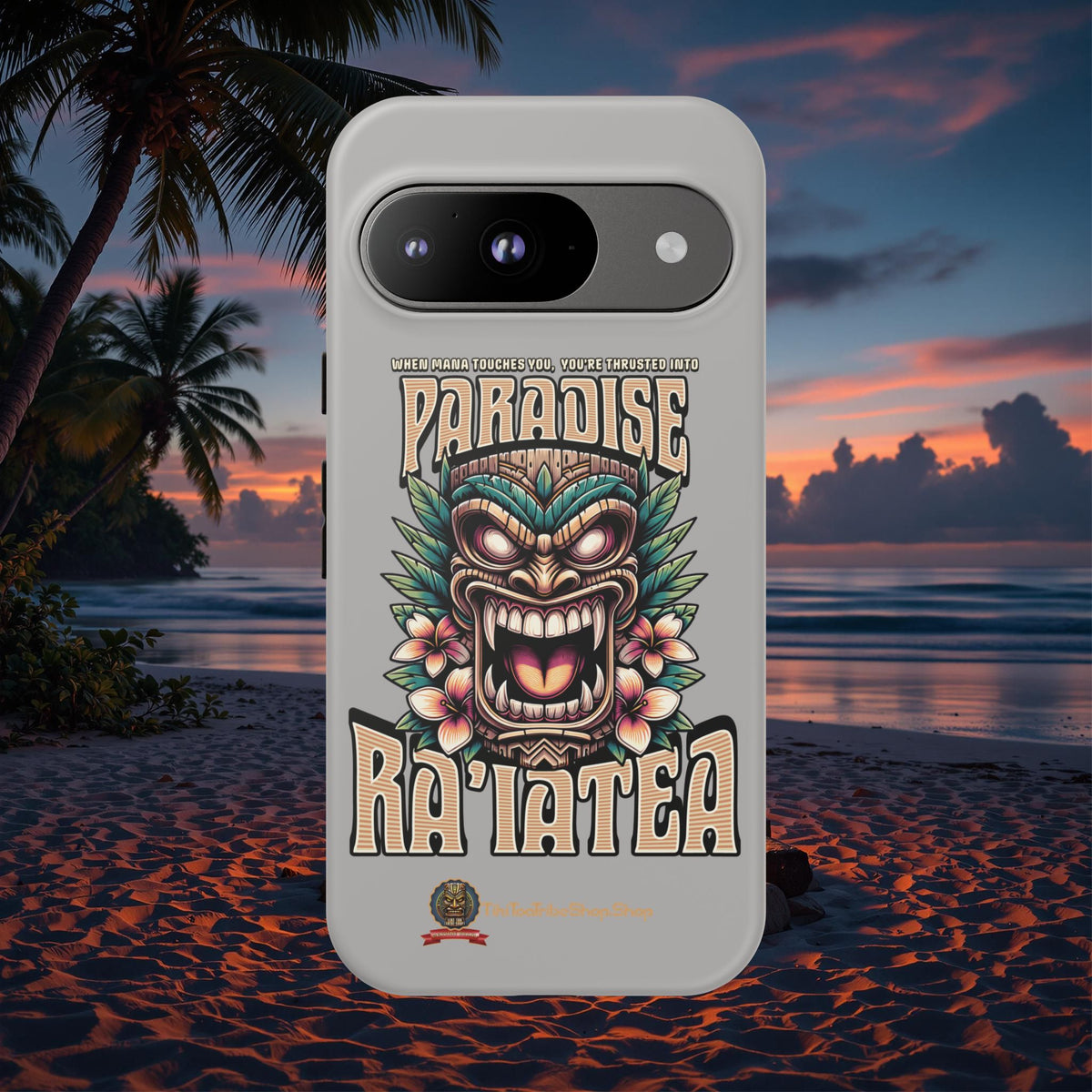 Ra’iatea – Coque Tiki Tribal de Protection Premium
