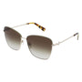 LONGCHAMP Lunettes de Soleil "Aviator" Métal Doré - LO153S-712