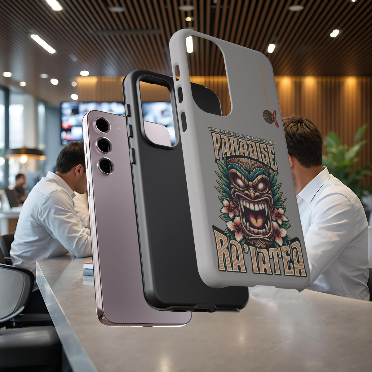 Ra’iatea – Coque Tiki Tribal de Protection Premium