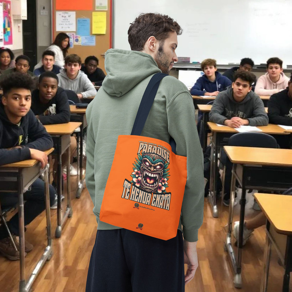 TE HENUA ENATA PARADISE Tote Bag