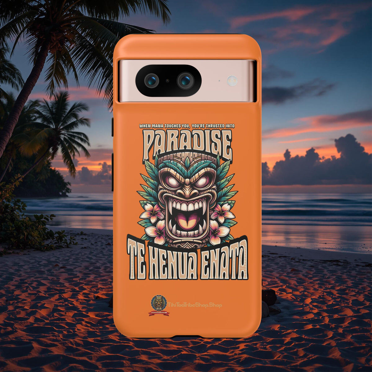 Te Henua Enata â Coque Antichoc Tiki Ancestral & Puissant