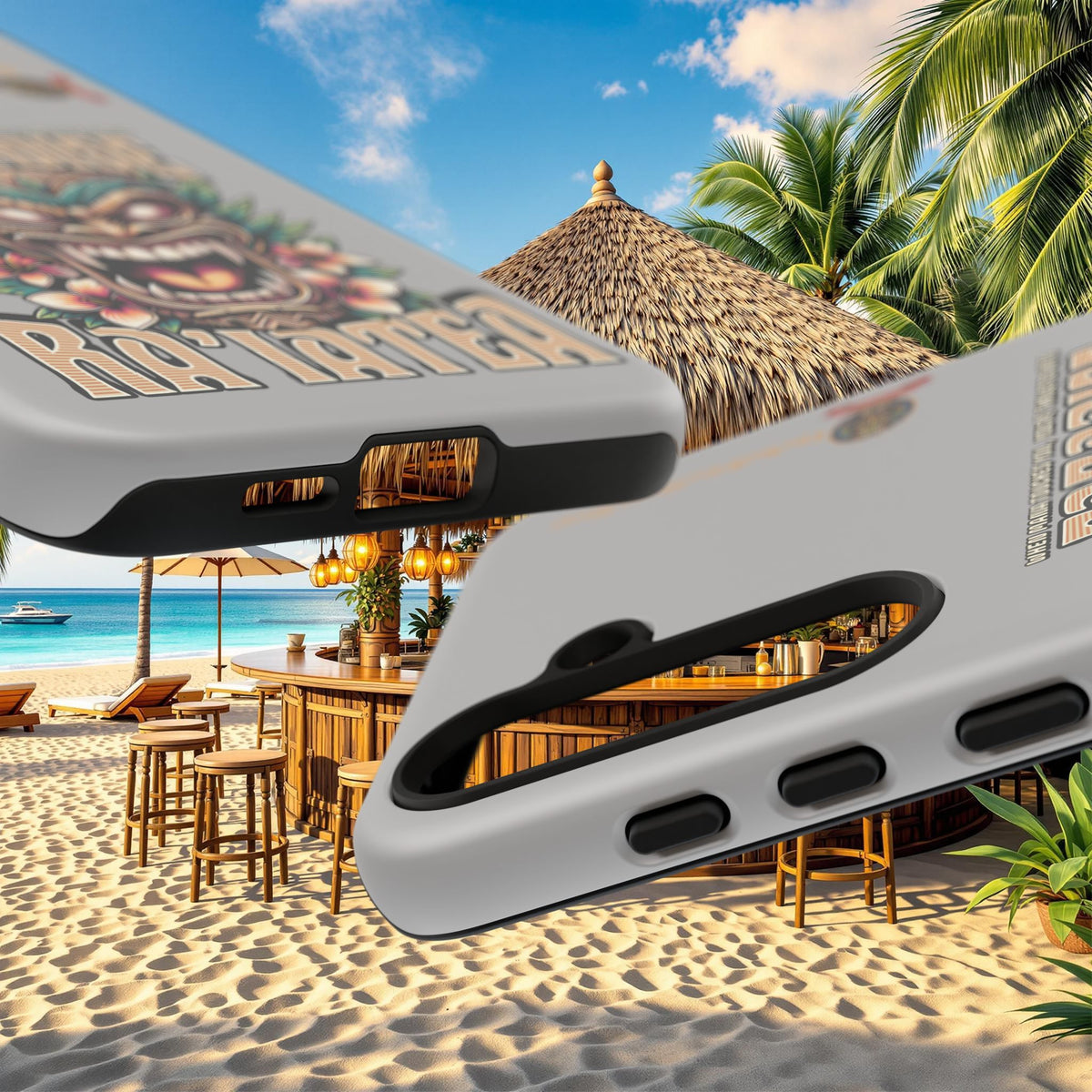 Ra’iatea – Coque Tiki Tribal de Protection Premium