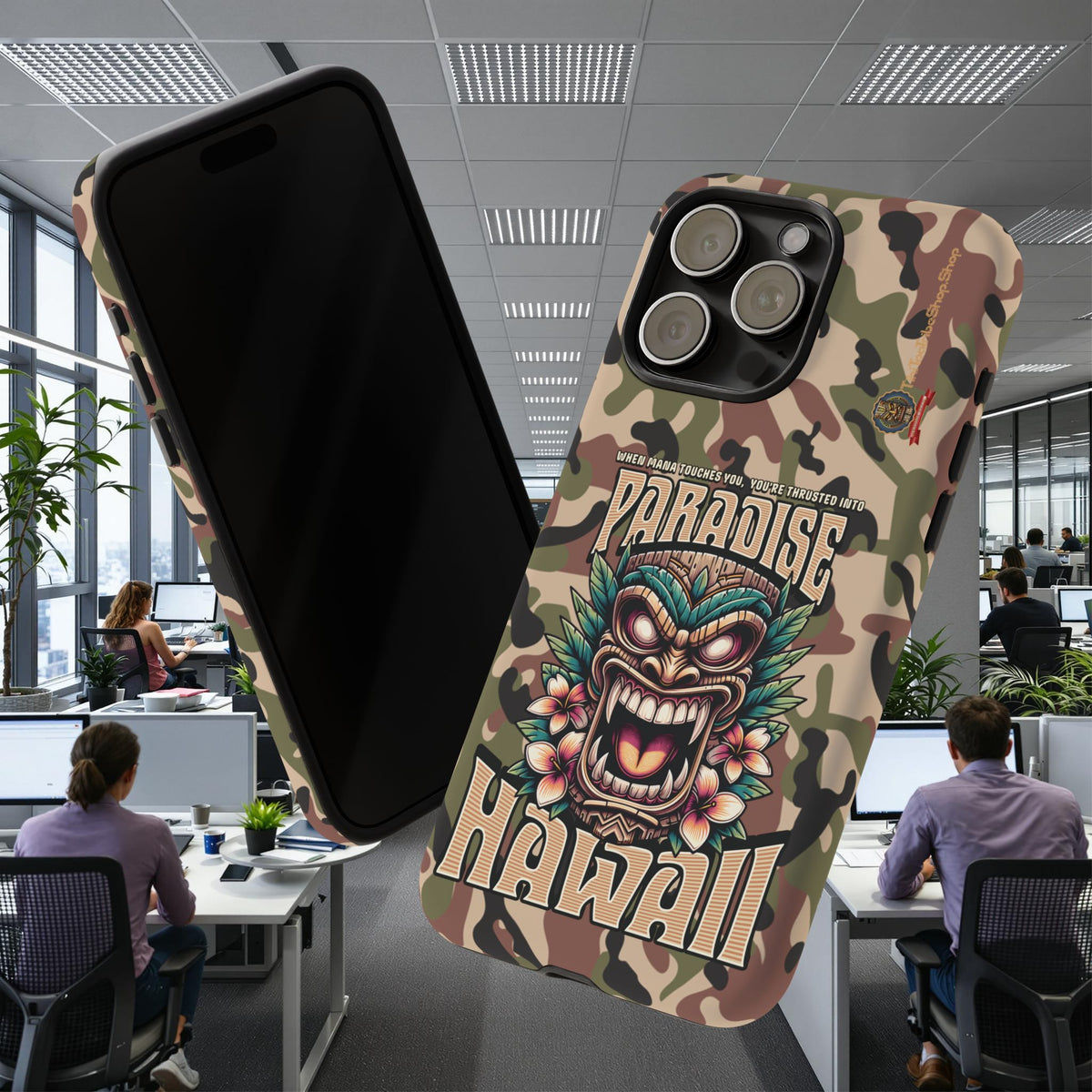 Hawaii â Coque Antichoc Premium Tiki Mana