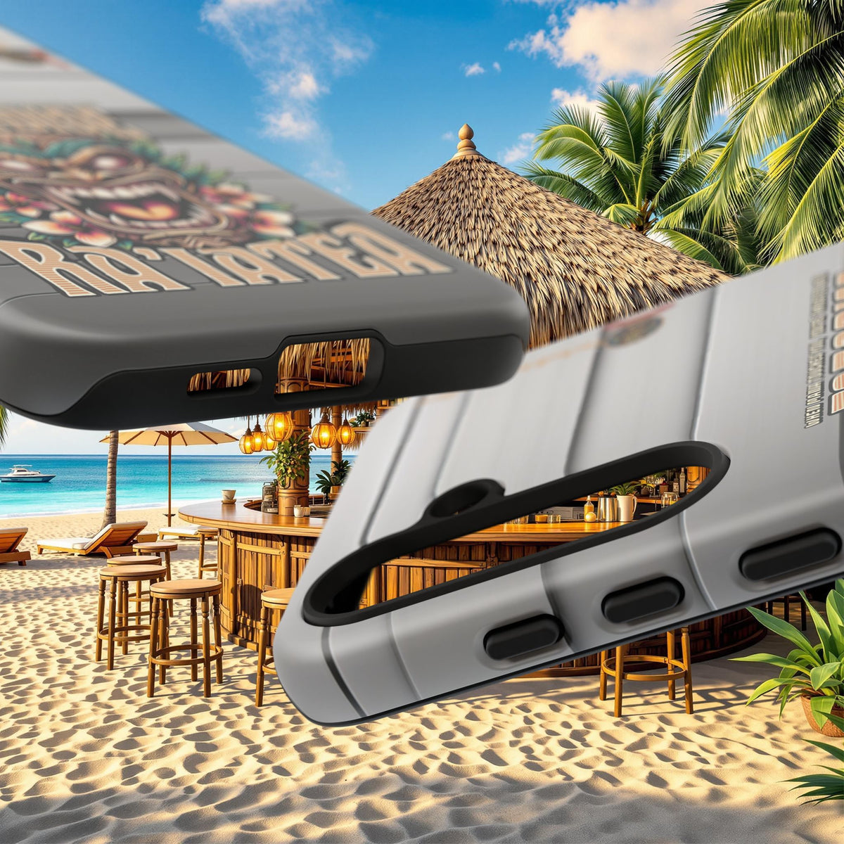 Ra’iatea – Coque Tiki Tribal de Protection Premium