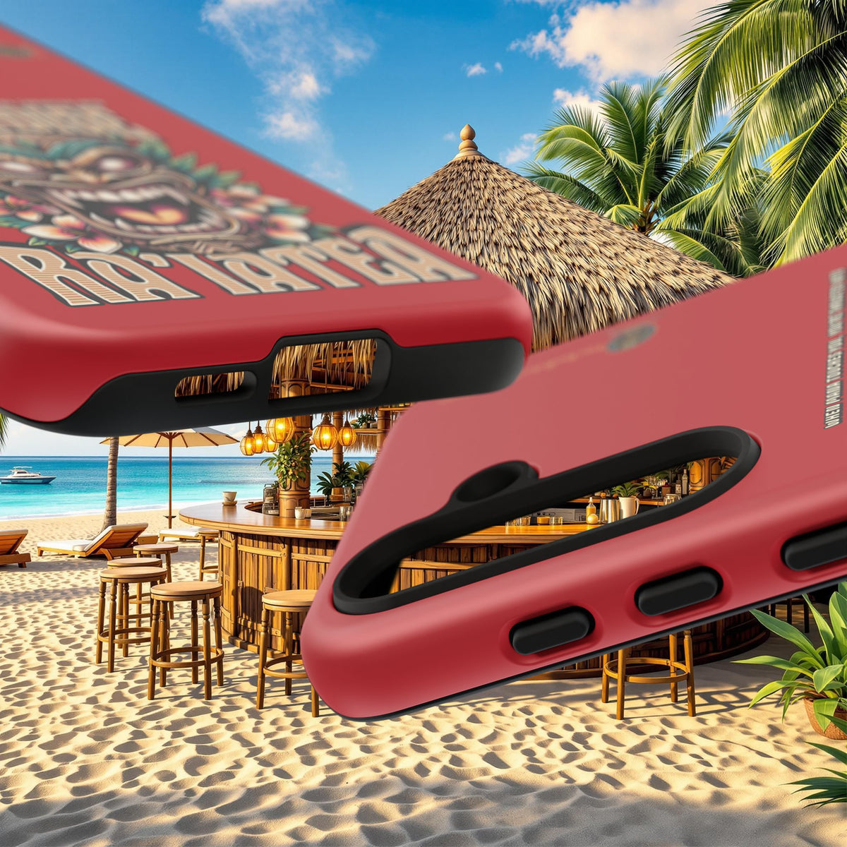 Ra’iatea – Coque Tiki Tribal de Protection Premium