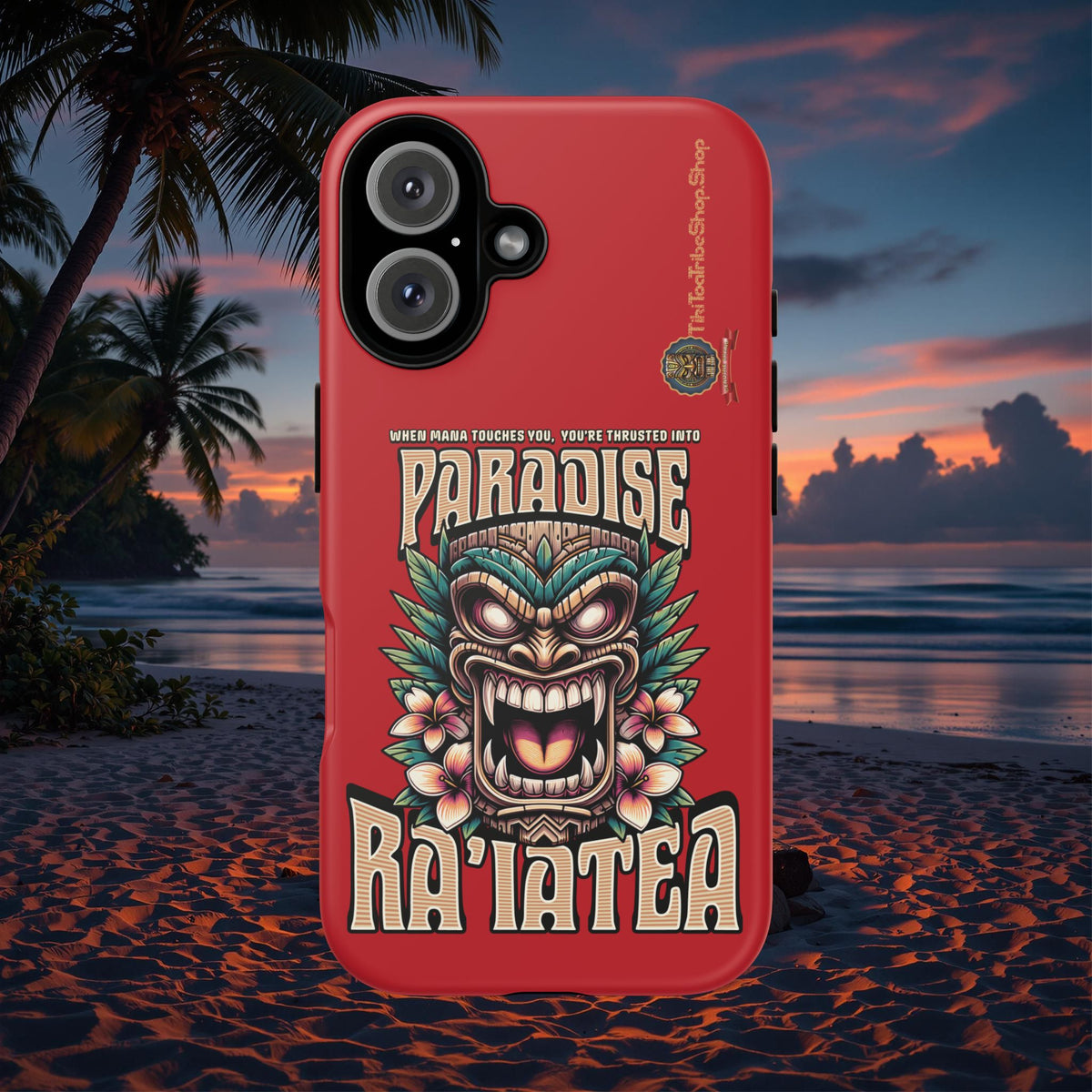 Ra’iatea – Coque Tiki Tribal de Protection Premium