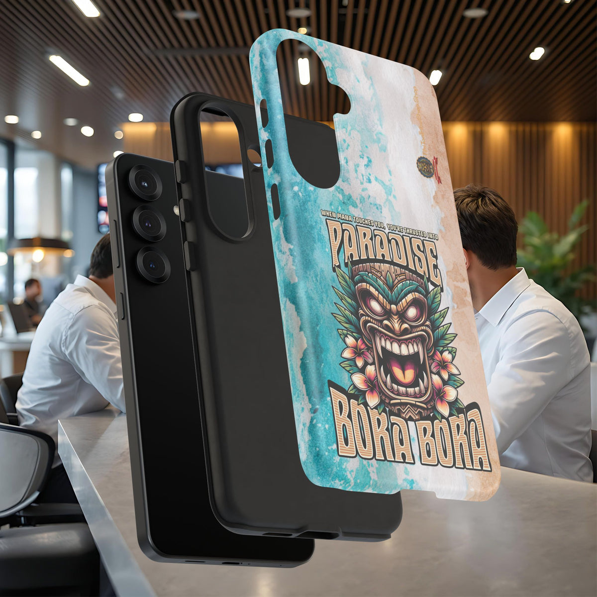 Bora Bora – Coque Antichoc Premium Tiki Élégance