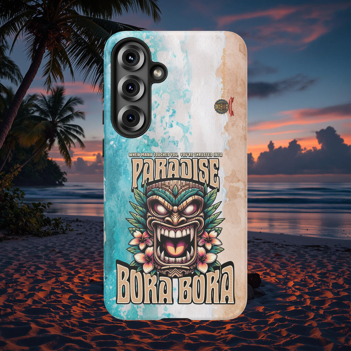 Bora Bora – Coque Antichoc Premium Tiki Élégance
