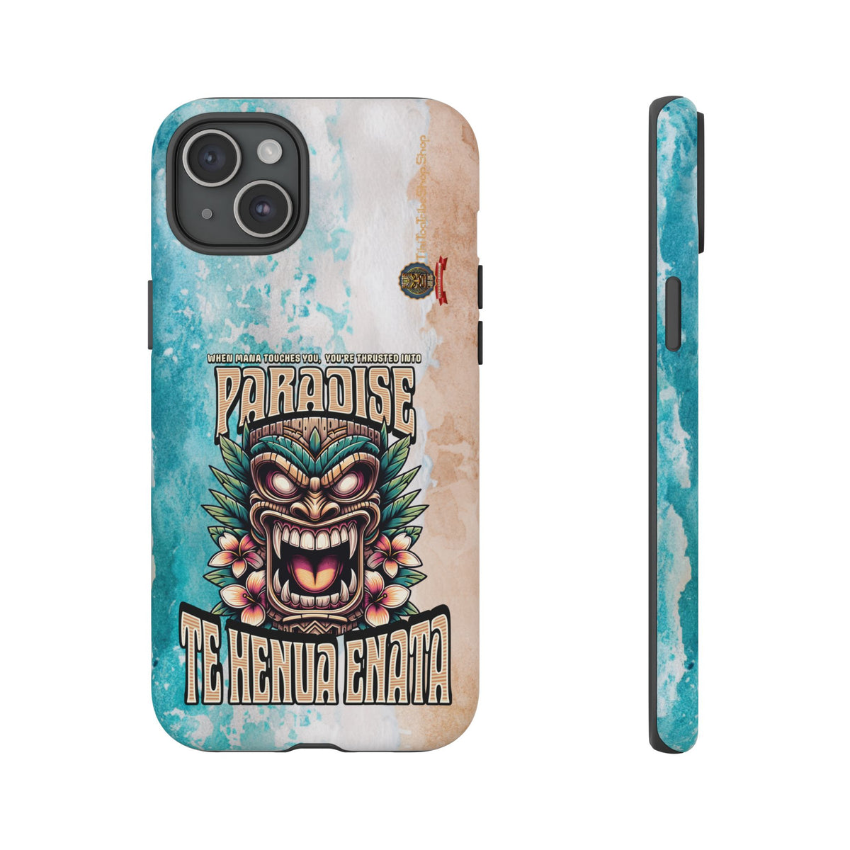 Te Henua Enata â Coque Antichoc Tiki Ancestral & Puissant