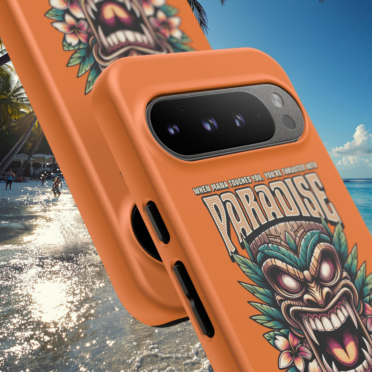 Ra’iatea – Coque Tiki Tribal de Protection Premium