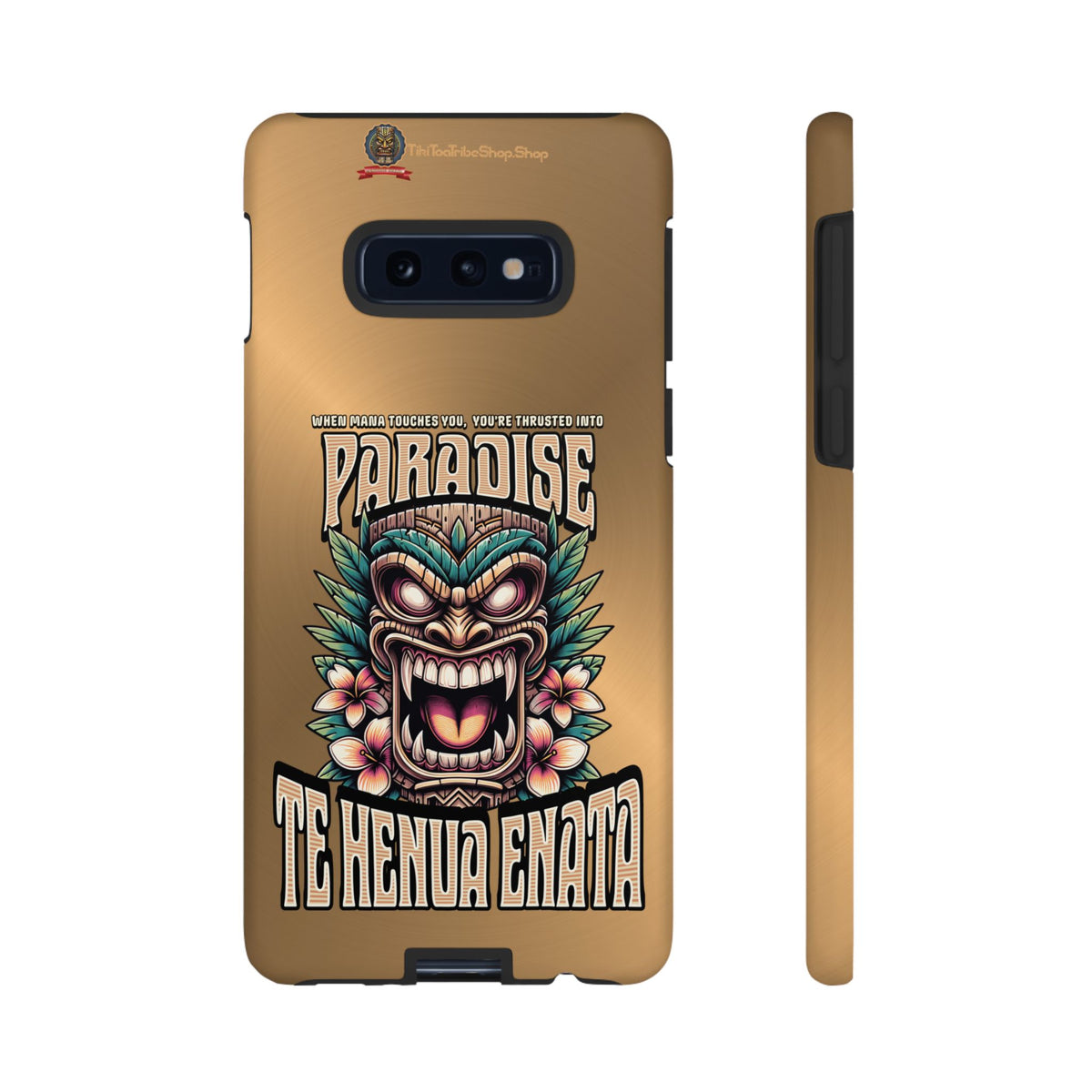 Te Henua Enata â Coque Antichoc Tiki Ancestral & Puissant