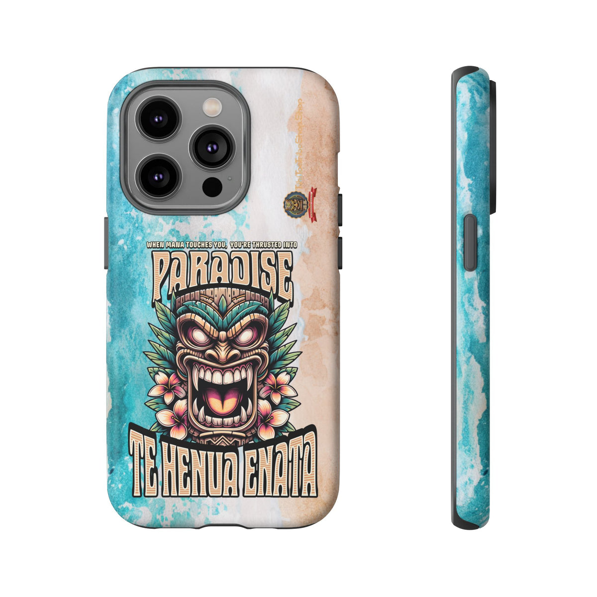 Te Henua Enata â Coque Antichoc Tiki Ancestral & Puissant