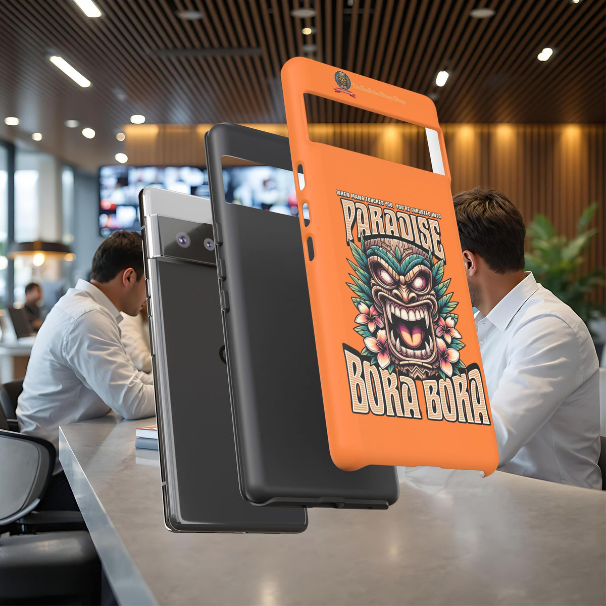 Bora Bora – Coque Antichoc Premium Tiki Élégance