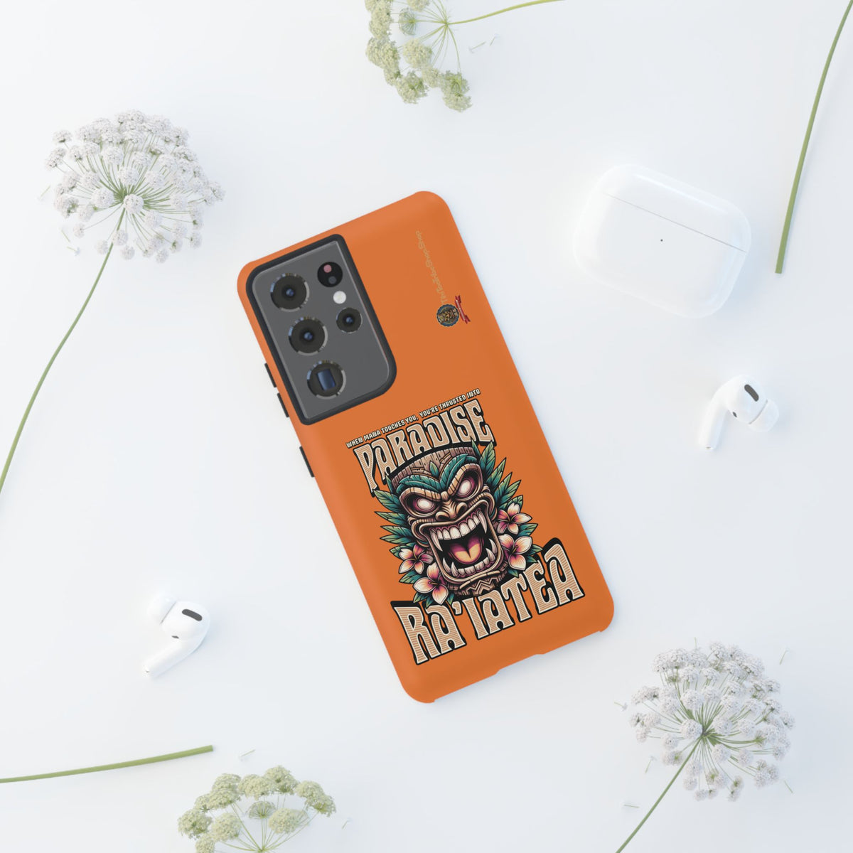 Ra’iatea – Coque Tiki Tribal de Protection Premium