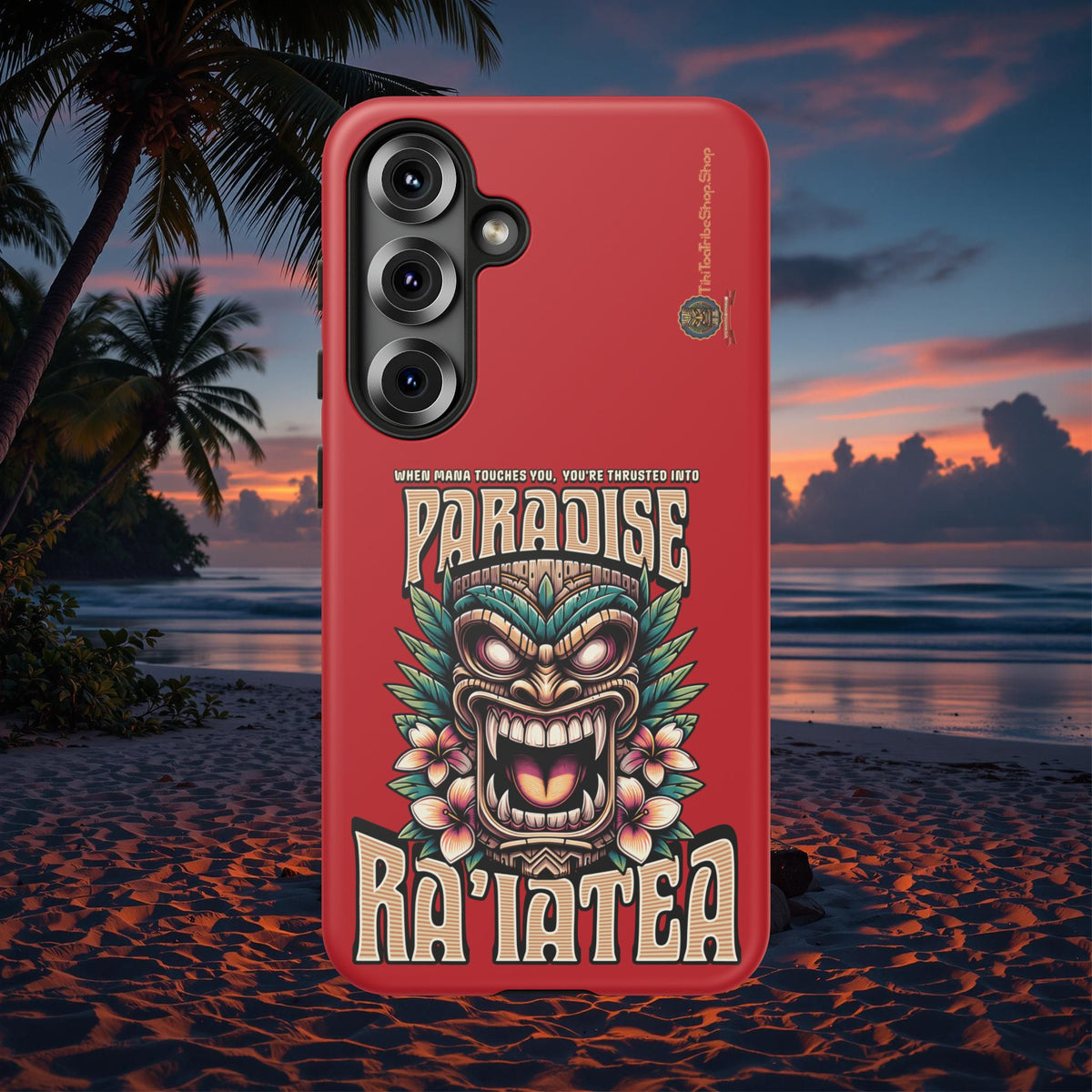 Ra’iatea – Coque Tiki Tribal de Protection Premium