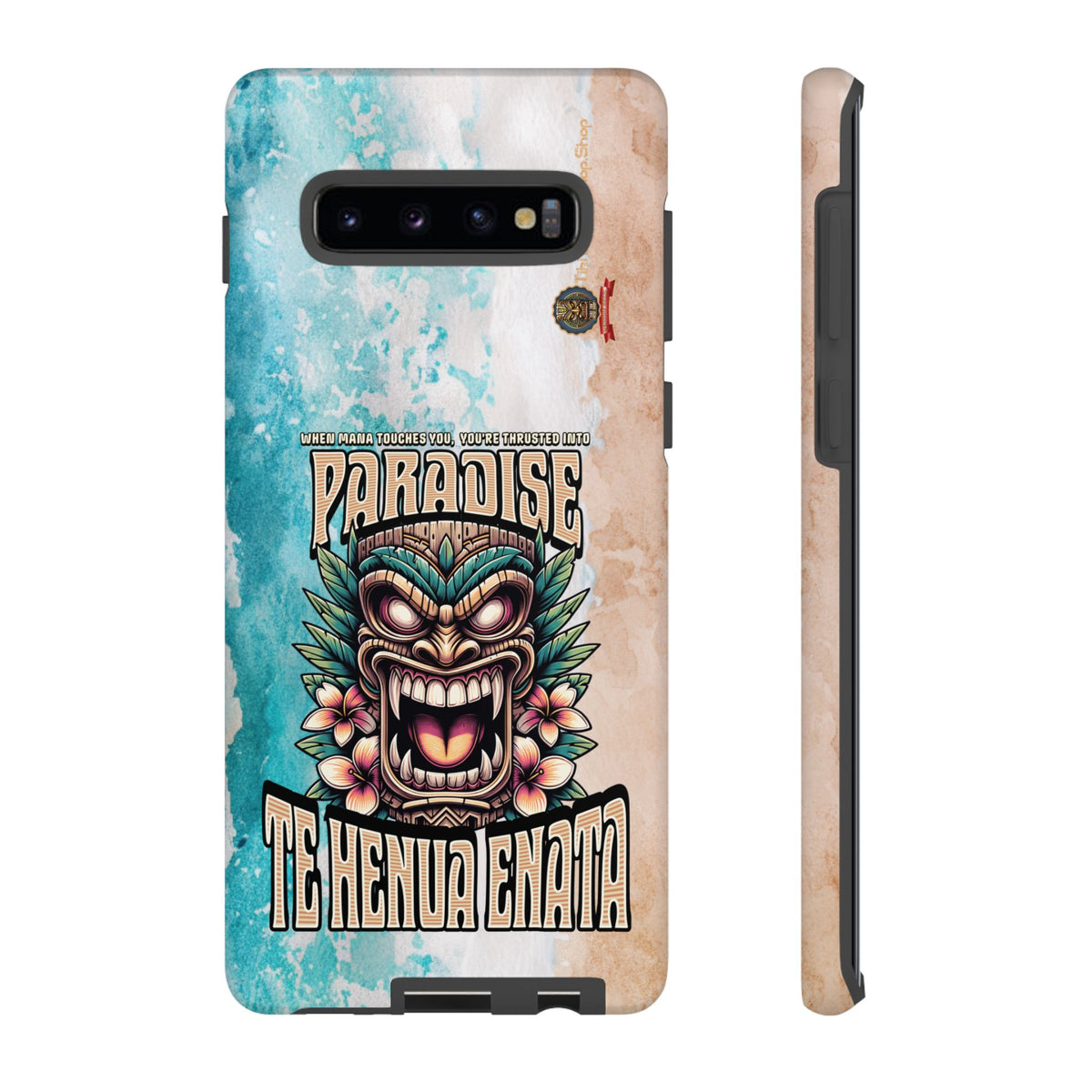 Te Henua Enata â Coque Antichoc Tiki Ancestral & Puissant