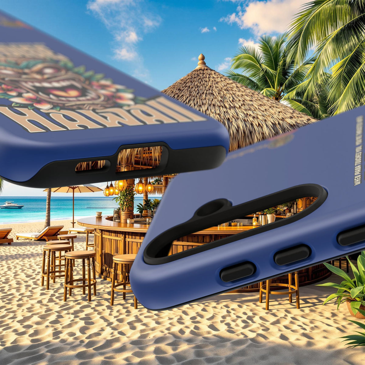 Hawaii â Coque Antichoc Premium Tiki Mana