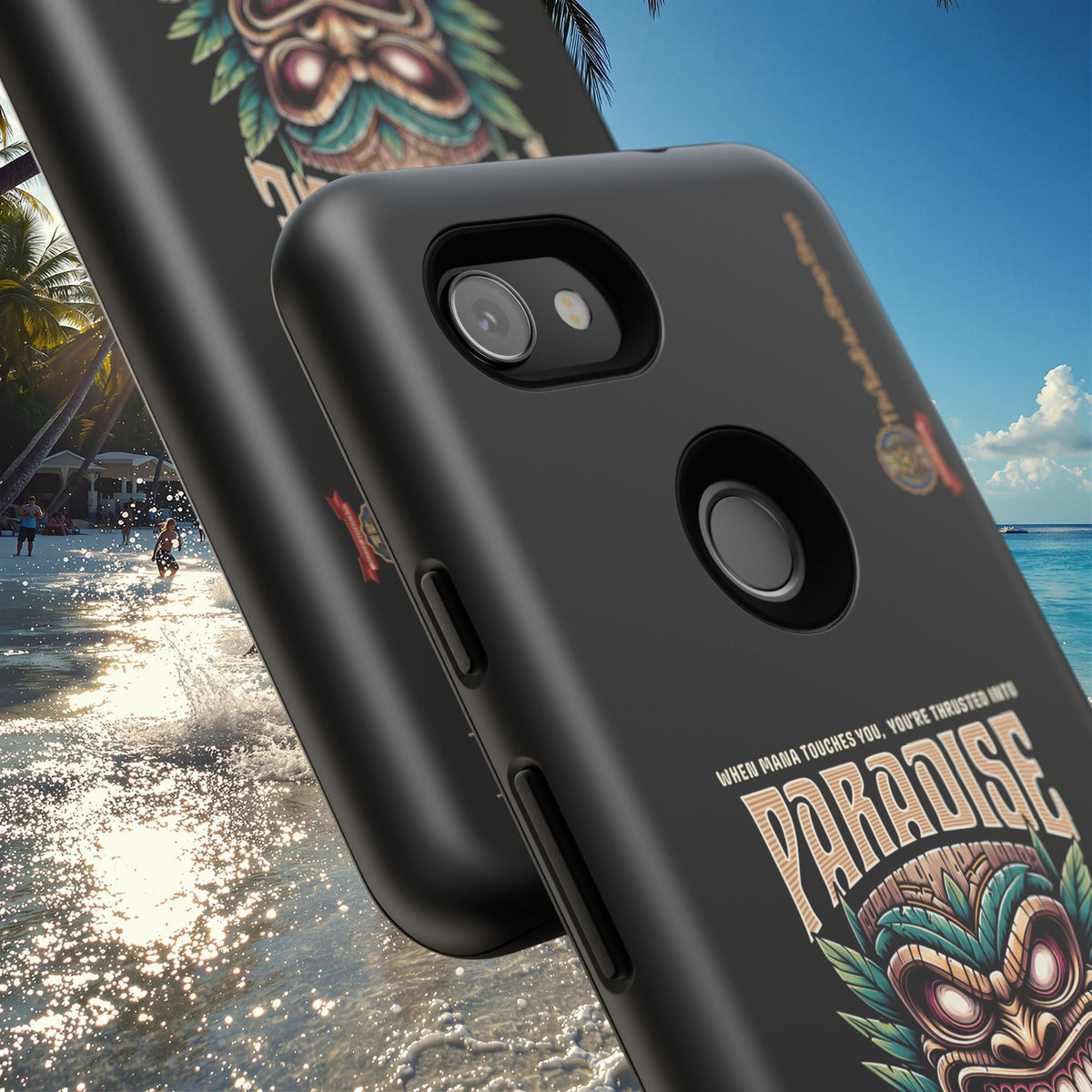 Moorea â Coque Antichoc Premium Tiki Fenua