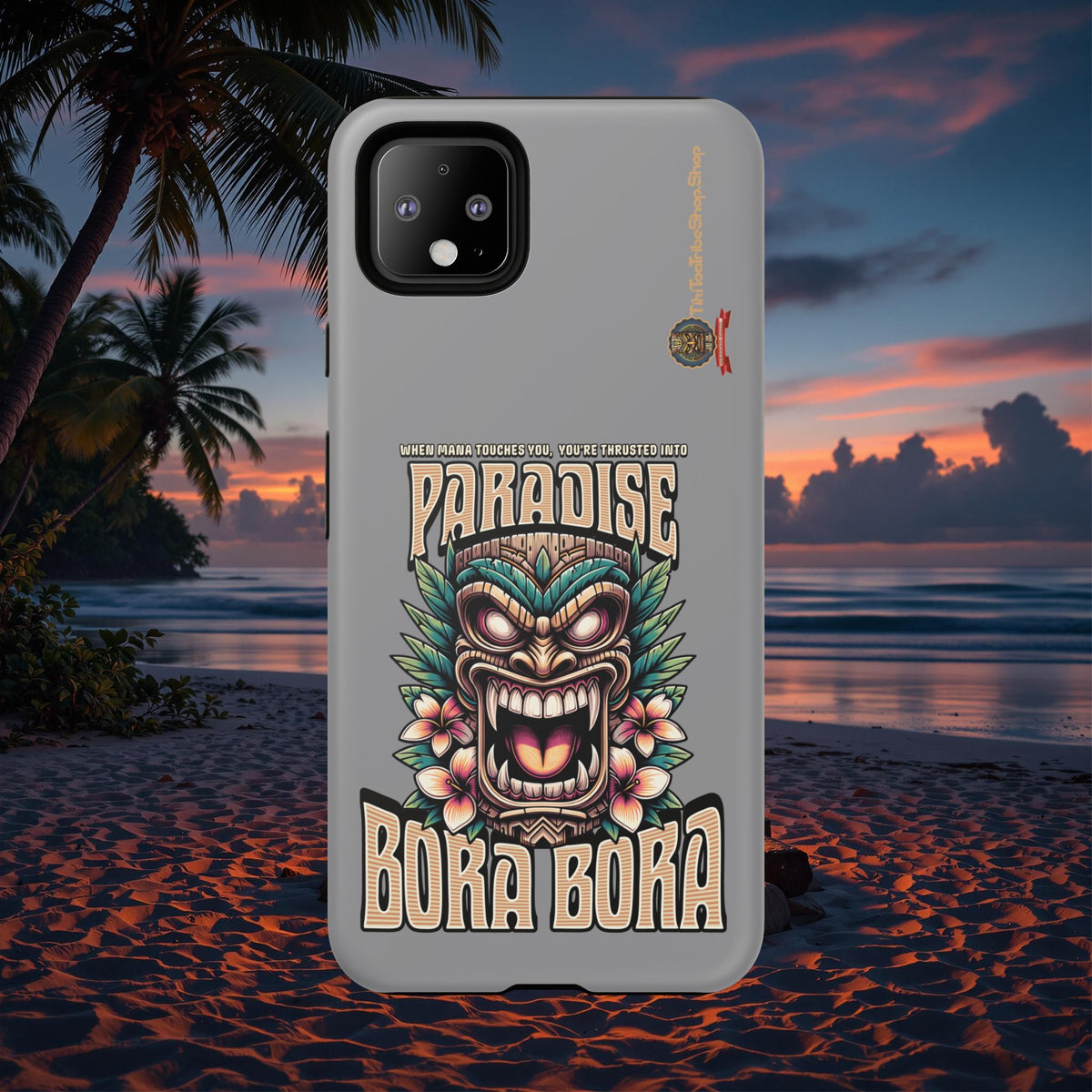 Bora Bora – Coque Antichoc Premium Tiki Élégance