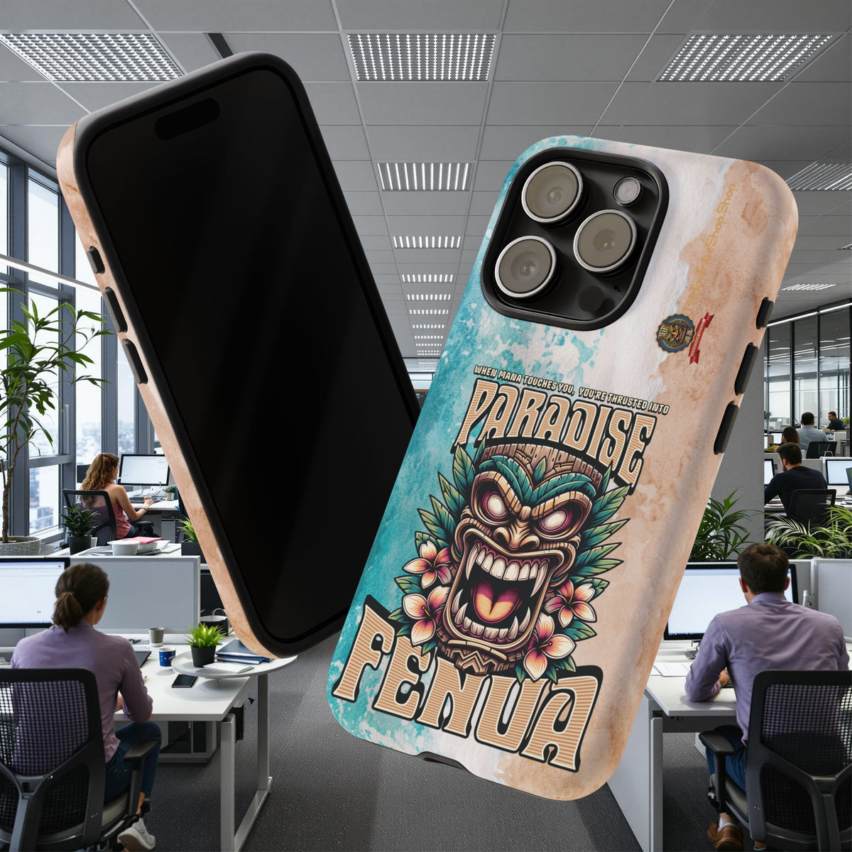 Fenua Guardian – Polynesian Art Shockproof Case