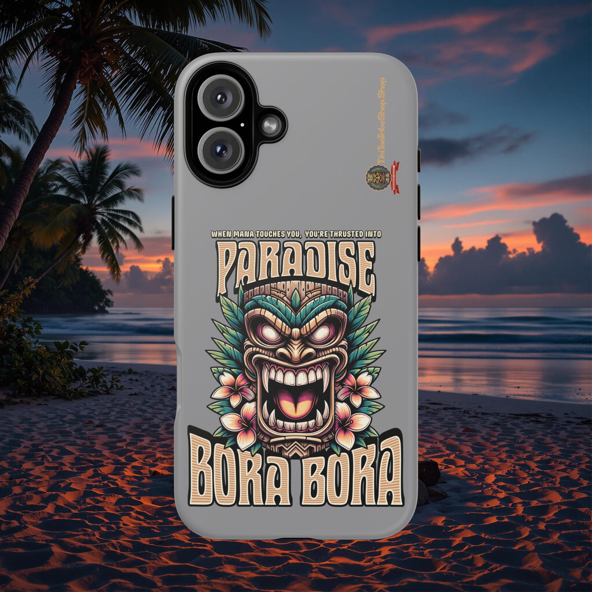 Bora Bora – Coque Antichoc Premium Tiki Élégance