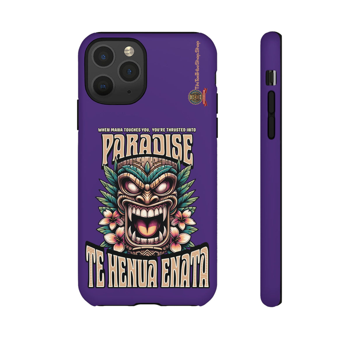 Te Henua Enata â Coque Antichoc Tiki Ancestral & Puissant