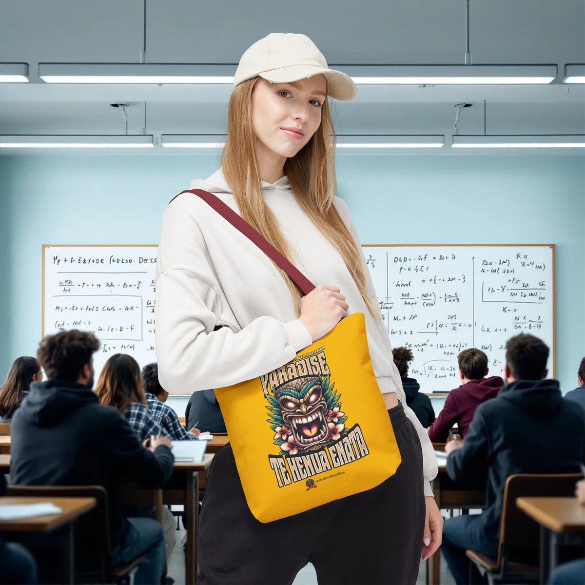 TE HENUA ENATA PARADISE Tote Bag