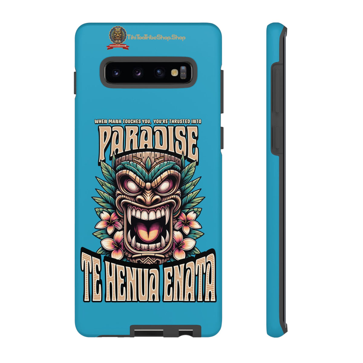 Te Henua Enata â Coque Antichoc Tiki Ancestral & Puissant