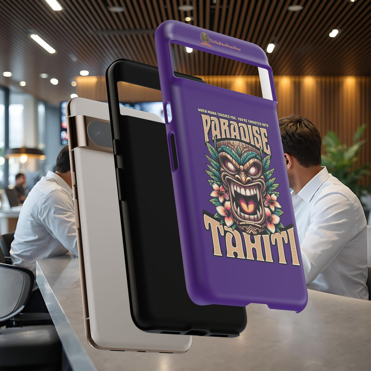 Tahiti â Coque Antichoc Premium Tiki Royal