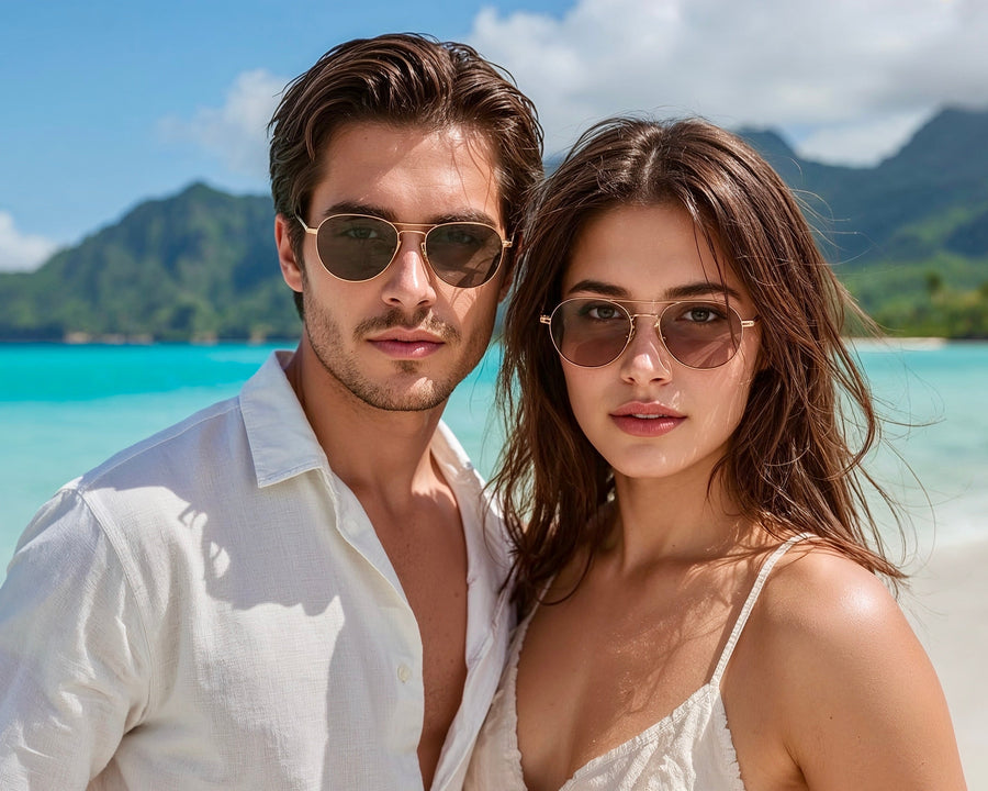 Lunettes de soleil unisexe – style polyvalent & protection UV