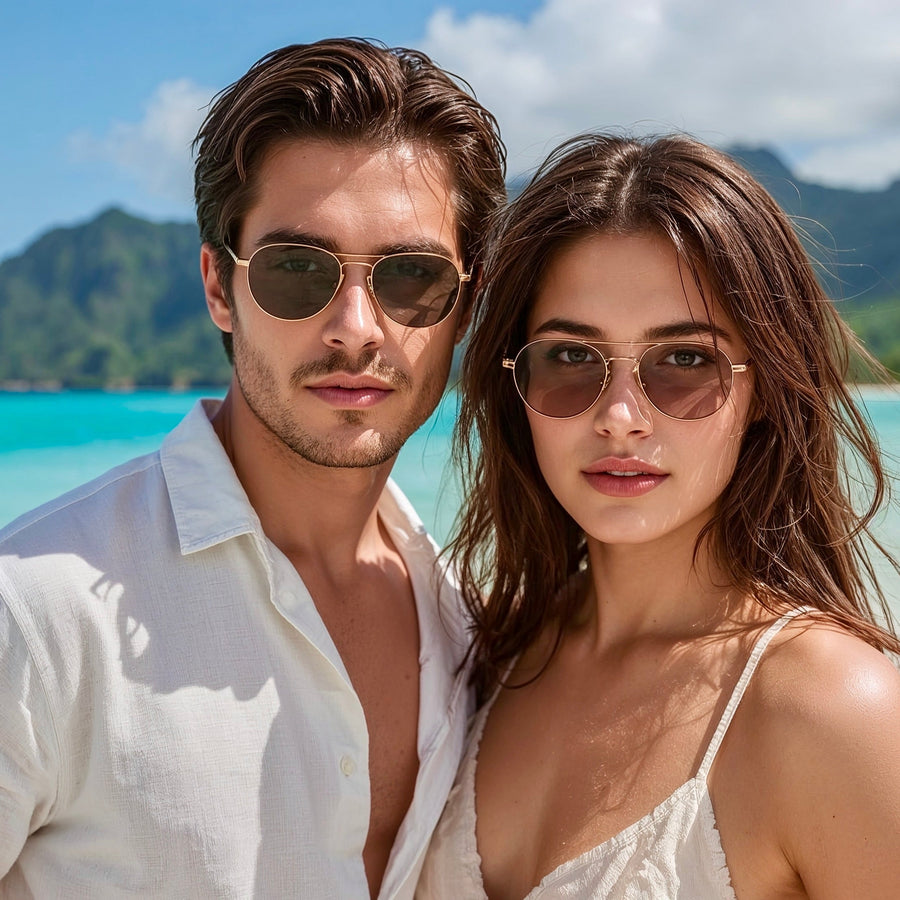 Lunettes de soleil unisexe – style polyvalent & protection UV