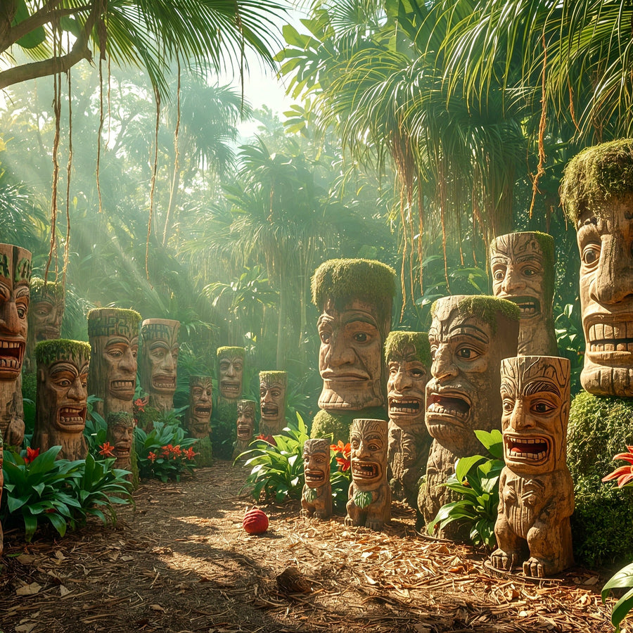 Tiki Tribe – Motifs & Esprits Tikis