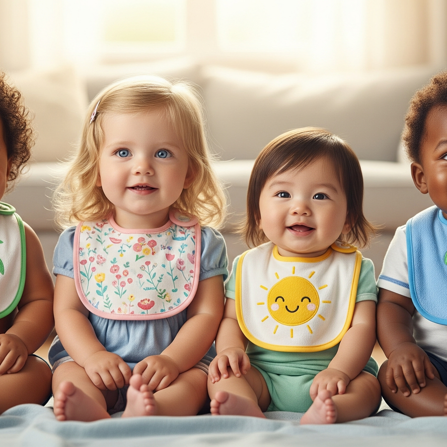 Bavoir Bébé |Coton Doux